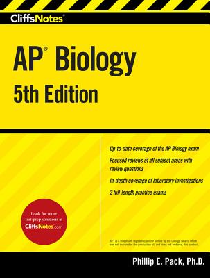 Cliffsnotes AP Biology, 5th Edition - Pack, Phillip E, PH.D.