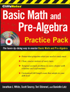 Cliffsnotes Basic Math and Pre-Algebra Practice Pack with CD