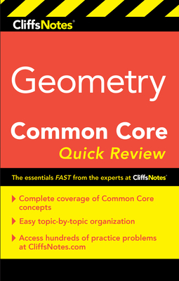 Cliffsnotes Geometry Common Core Quick Review - Koswatta, M Sunil R