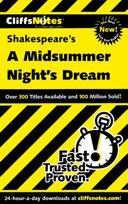 Cliffsnotes on Shakespeare's a Midsummer Night's Dream - Jacobson, Karin