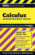 Cliffsquickreview Anton's Calculus