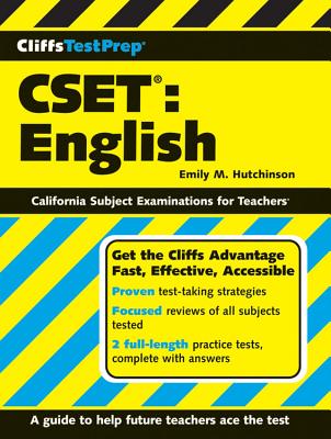 Cliffstestprep Cset: English - Hutchinson, Emily M