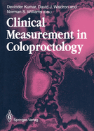 Clinical measurement in coloproctology