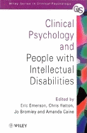 Clinical Psychology and People with Intellectual Disabilities