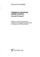 Coatings for Concrete & Cathodic Protection