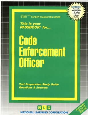 Code Enforcement Officer: Passbooks Study Guide - National Learning Corporation