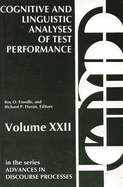 Cognitive and Linguistic: Analyses of Test Performance