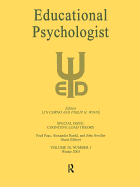Cognitive Load Theory: A Special Issue of educational Psychologist