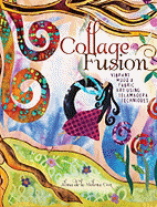 Collage Fusion: Vibrant Wood and Fabric Art Using Telamadera Techniques