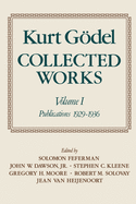 Collected Works: Volume I: Publications 1929-1936