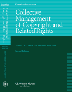 Collective Management of Copyright and Related Rights