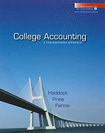 College Accounting: A Contemporary Approach