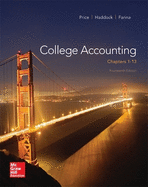 College Accounting: Chapters 1-13
