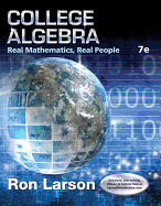College Algebra: Real Mathematics, Real People