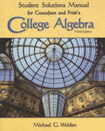 College Algebra Student Solutions Manual