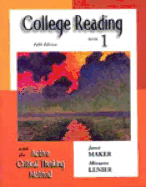 College Reading with the Active Critical Thinking Method: Book 1
