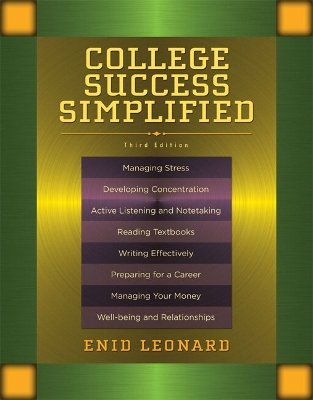 College Success Simplified - Leonard, Enid