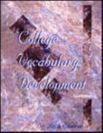 College Vocabulary Development - Shreve, Jack S