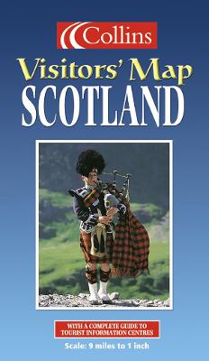Collins Visitors' Map Scotland - Collins Publishers (Manufactured by)