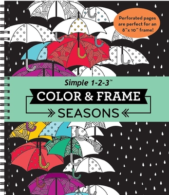 Color & Frame - Seasons (Adult Coloring Book) - New Seasons, and Publications International Ltd