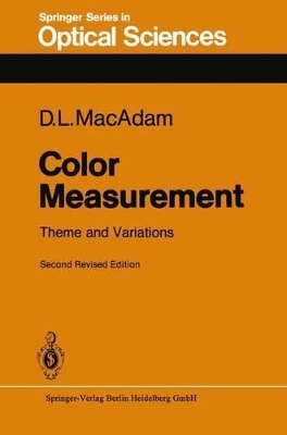Color Measurement - MacAdam, David L