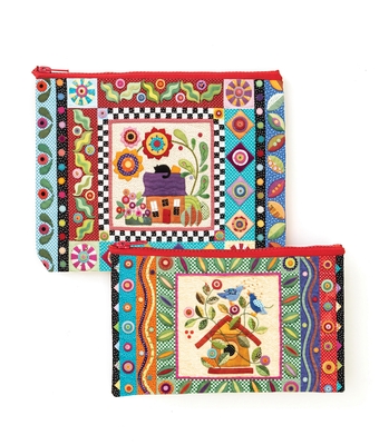 Colorful Creatures Eco Pouch Set - Kaprow, Erica (Designer)