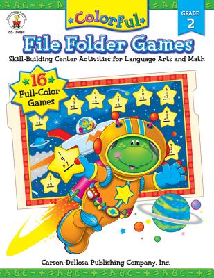 Colorful File Folder Games, Grade 2: Skill-Building Center Activities for Language Arts and Math - Pyne, Lynette