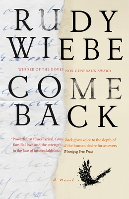 Come Back - Wiebe, Rudy