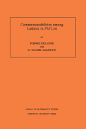 Commensurabilities Among Lattices in Pu (1, N). (Am-132), Volume 132