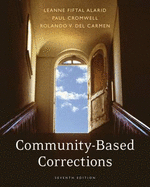 Community-Based Corrections