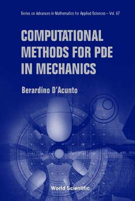 Comp Methods Pde Mech [W/ CD] - D'Acunto Berardino
