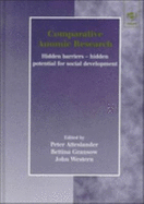 Comparative Anomie Research: Hidden Barriers, Hidden Potential for Social Development