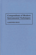 Compendium of Modern Instrumental Techniques