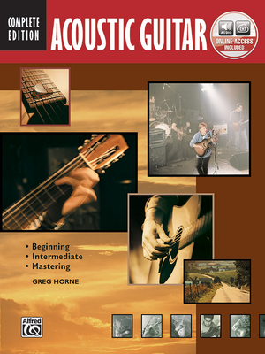 Complete Acoustic Guitar Method Complete Edition: Book & Online Audio - Horne, Greg