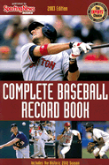 Complete Baseball Record Book - Carter, Craig, D.D (Editor), and Sporting News (Creator)