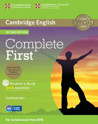 Complete First Student's Book Pack (Student's Book with Answers with CD-ROM, Class Audio CDs (2)) - Brook-Hart, Guy