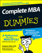 Complete MBA for Dummies