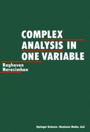 Complex Analysis in One Variable
