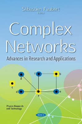 Complex Networks: Advances in Research & Applications - Faubert, S�bastien (Editor)
