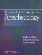 Complications in Anesthesiology