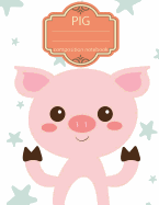 Composition Notebook: Pig Notebook (School Notebook) - 108 Page Softback Latge Print 8.5"x11" Seamless Wided Ruled Composition Notebook: Composition Notebook