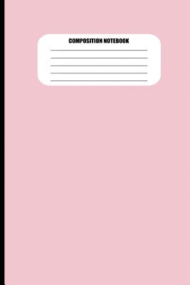 Composition Notebook: Solid Light Pink (100 Pages, College Ruled) - Sutherland Creek