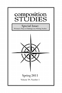 Composition Studies 39.1 (Spring 2011)