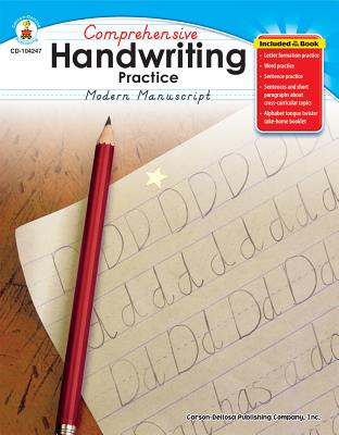 Comprehensive Handwriting Practice: Modern Manuscript, Grades K - 1 - Pyne, Lynette