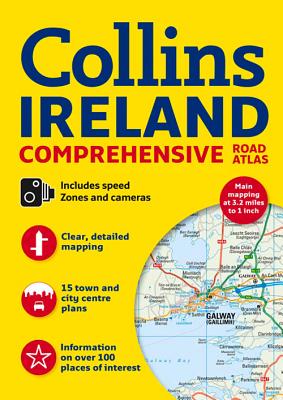 Comprehensive Road Atlas Ireland - Collins Maps