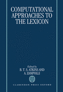 Computational Approaches to the Lexicon
