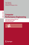 Computer Performance Engineering: 20th European Workshop, EPEW 2024, Venice, Italy, June 14, 2024, Revised Selected Papers