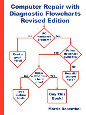 Computer Repair with Diagnostic Flowcharts Revised Edition: Troubleshooting PC Hardware Problems from Boot Failure to Poor Performance - Rosenthal, Morris