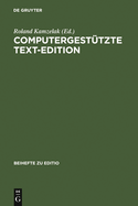Computergest�tzte Text-Edition