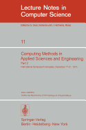 Computing Methods in Applied Sciences and Engineering: International Symposium, Versailles, December 17-21,1973, Part 2